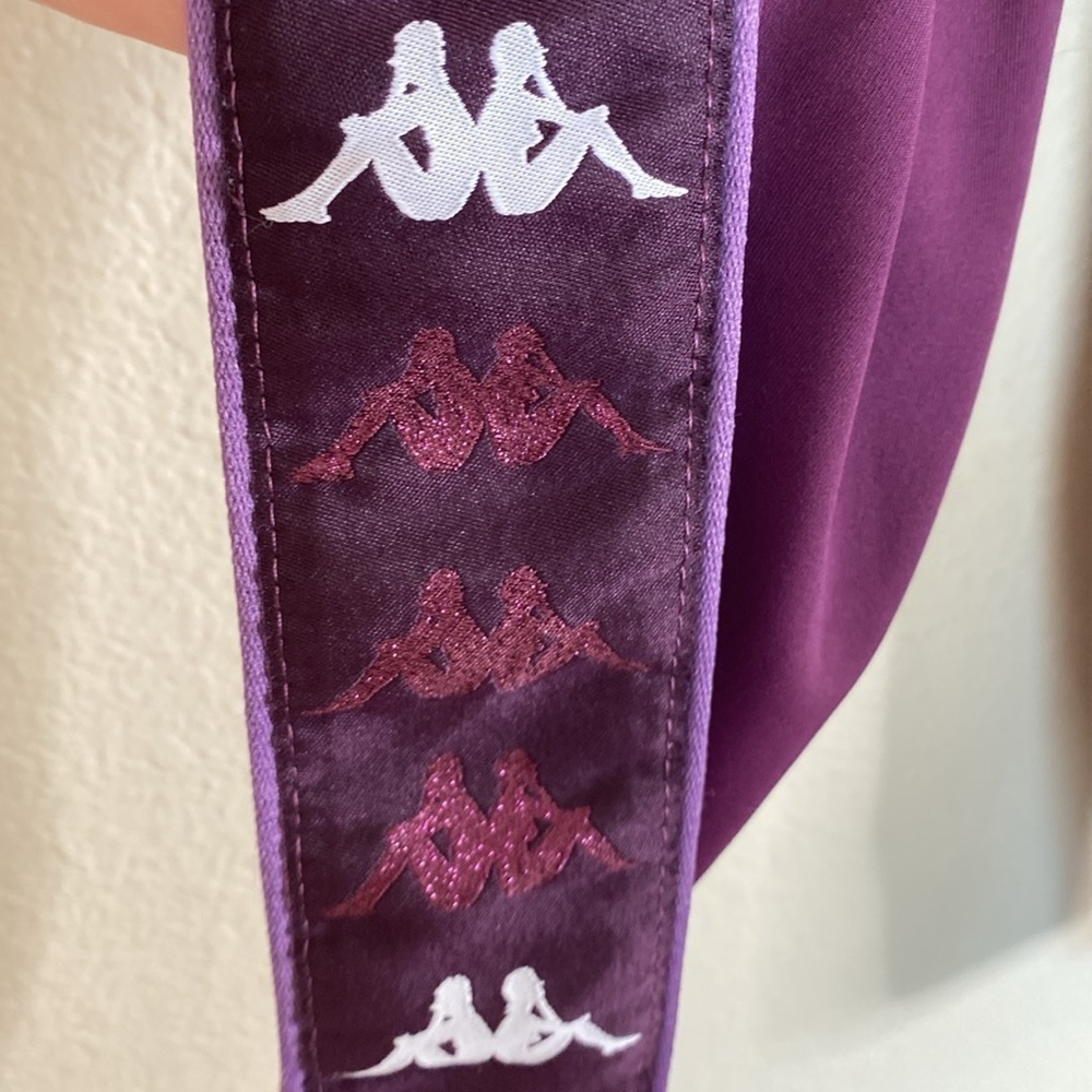 Kappa leggings women’s XS extra small purple EUC - Picture 4 of 8